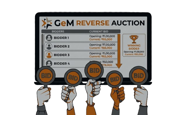 GeM Reverse Auction​